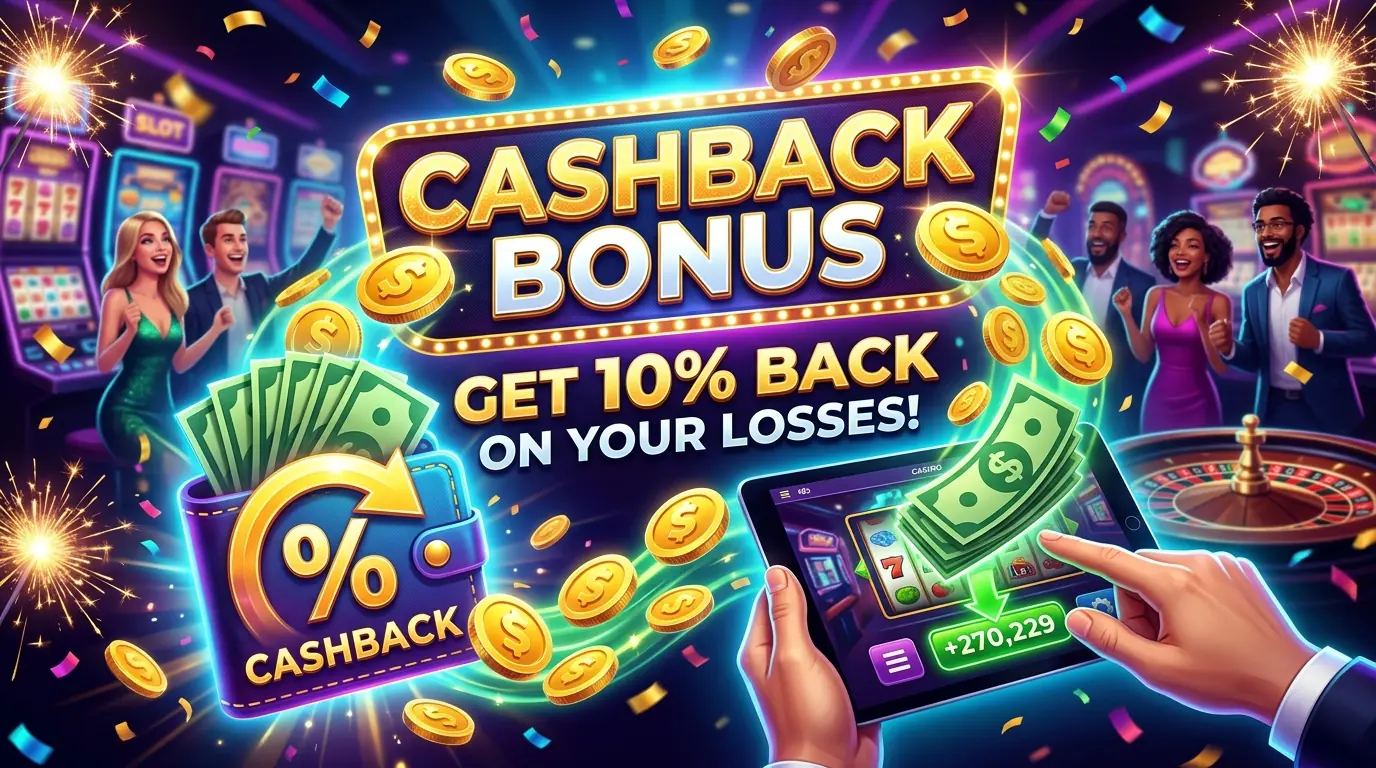 Cashback bonus hos Unlimit casino