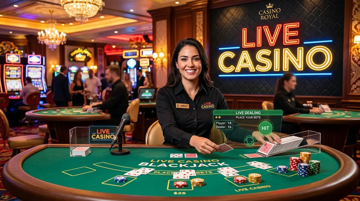 Live casino hos Unlimit casino